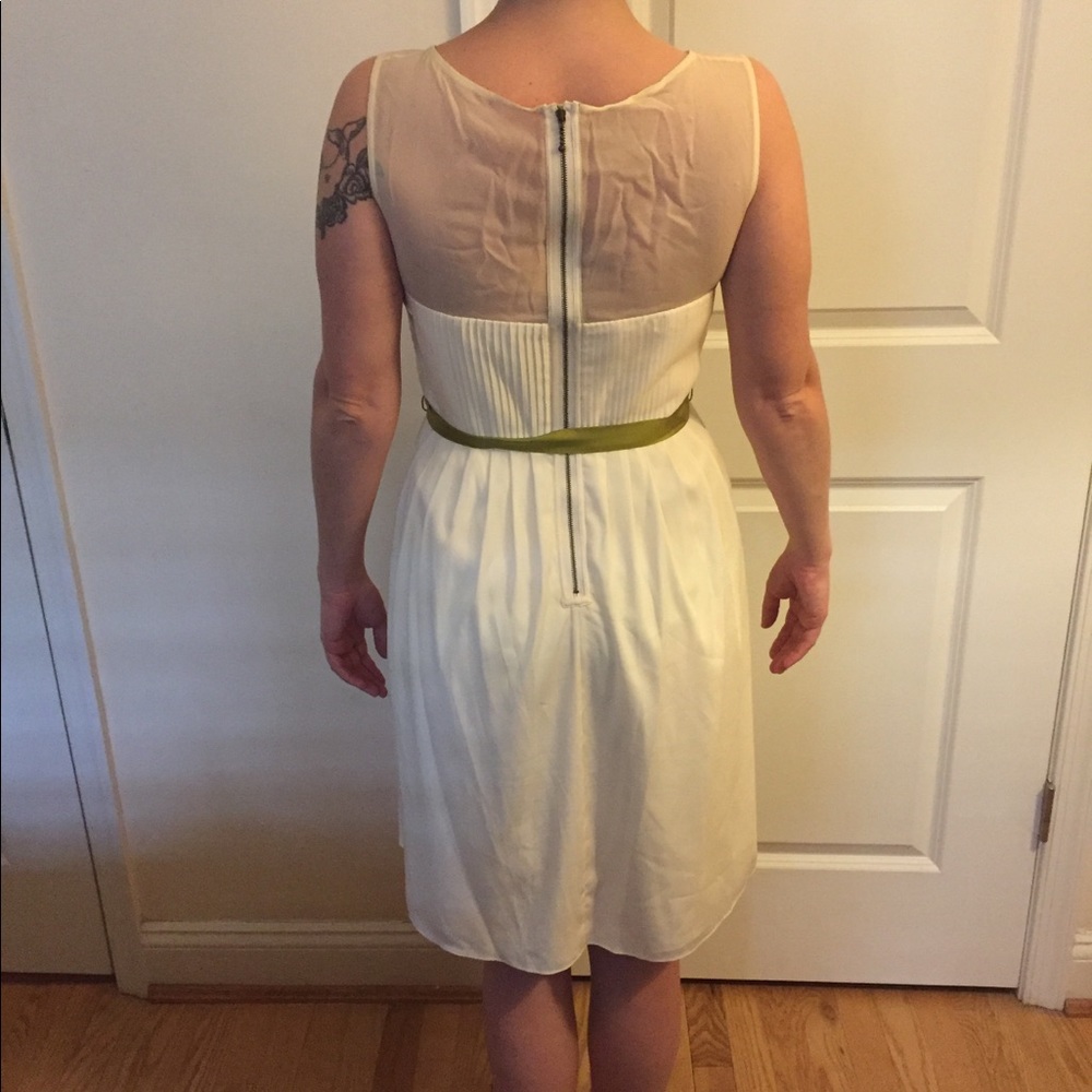BHLDN Anthropologie Origami Pleated Dress - Picture 4 of 5